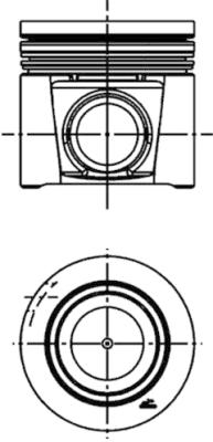 Piston KOLBENSCHMIDT 40286600 – PEOUGET | AutoRival