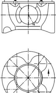 Piston KOLBENSCHMIDT 40406610 – PEOUGET | AutoRival