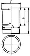 Camasa cilindru KOLBENSCHMIDT 89194110 – PEOUGET | AutoRival
