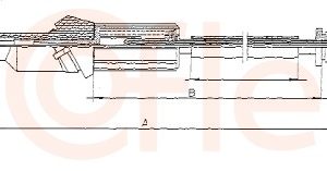 Cablu acceleratie COFLE 10.1131 – PEOUGET | AutoRival