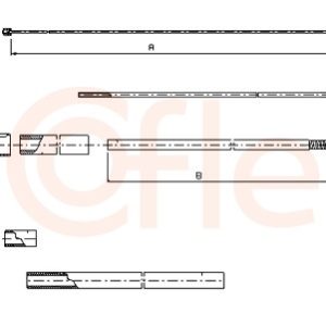 Cablu acceleratie COFLE 10.1177 – PEOUGET | AutoRival