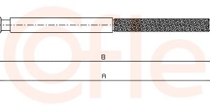 Cablu frana de parcare COFLE 10.4737 – PEOUGET | AutoRival
