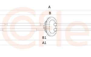 Cablu transmisie manuala COFLE 2CB.PE006 – PEOUGET | AutoRival
