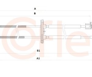 Cablu transmisie manuala COFLE 92.2CB.FI060 – PEOUGET | AutoRival