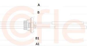Cablu transmisie manuala COFLE 92.2CB.FI069 – PEOUGET | AutoRival