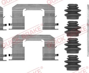 Set accesorii placute frana QUICK BRAKE 109-0006 – PEOUGET | AutoRival