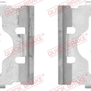 Set accesorii placute frana QUICK BRAKE 109-1600 – PEOUGET | AutoRival