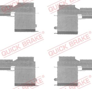 Set accesorii placute frana QUICK BRAKE 109-1729 – PEOUGET | AutoRival