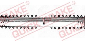 Furtun frana QUICK BRAKE 22.512 – PEOUGET | AutoRival
