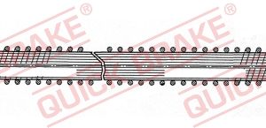 Furtun frana QUICK BRAKE 22.523 – PEOUGET | AutoRival