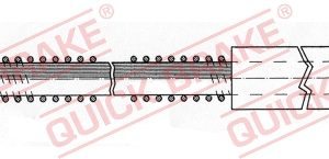 Furtun frana QUICK BRAKE 32.905 – PEOUGET | AutoRival