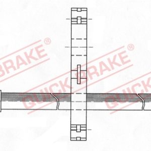Furtun frana QUICK BRAKE 32.964 – PEOUGET | AutoRival