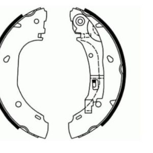 Set saboti frana KRIEGER 0950007036 – PEOUGET | AutoRival