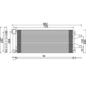 Condensator climatizare E-KRAFT 1924005470 – PEOUGET | AutoRival