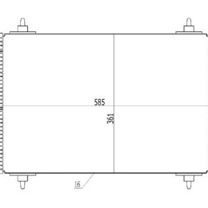 Condensator climatizare QWP WAC130 – PEOUGET | AutoRival