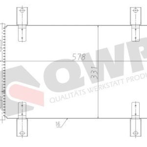 Condensator climatizare QWP WAC490 – PEOUGET | AutoRival