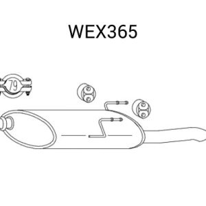 Toba esapament finala QWP WEX365 – PEOUGET | AutoRival