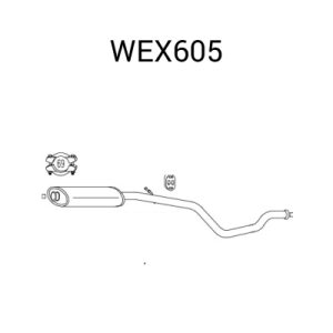 Toba esapamet intermediara QWP WEX605 – PEOUGET | AutoRival