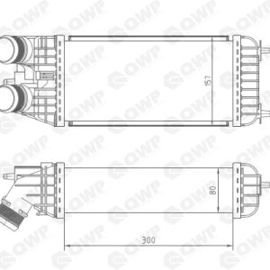 Intercooler compresor QWP WIC118 – PEOUGET | AutoRival