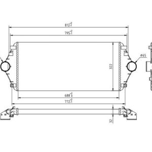 Intercooler compresor QWP WIC168 – PEOUGET | AutoRival