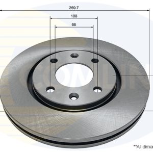 Disc frana COMLINE ADC1523V – PEOUGET | AutoRival