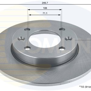 Disc frana COMLINE ADC1531 – PEOUGET | AutoRival