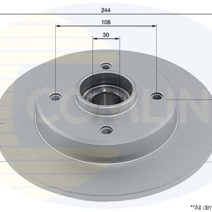 Disc frana COMLINE ADC3037 – PEOUGET | AutoRival