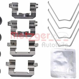 Set accesorii placute frana METZGER 109-0064