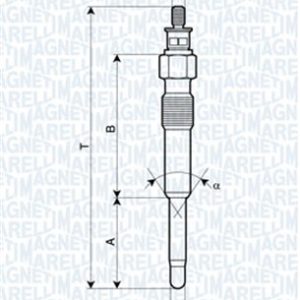 Bujie incandescenta MAGNETI MARELLI 062900007304 – PEOUGET | AutoRival