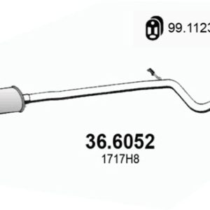 Toba esapamet intermediara ASSO 36.6052 – PEOUGET | AutoRival