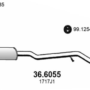 Toba esapamet intermediara ASSO 36.6055 – PEOUGET | AutoRival