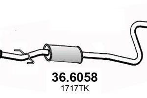 Toba esapamet intermediara ASSO 36.6058 – PEOUGET | AutoRival