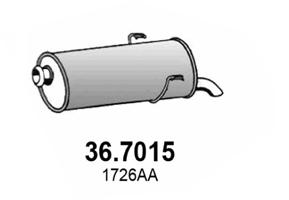 Toba esapament finala ASSO 36.7015 – PEOUGET | AutoRival