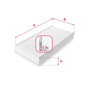 Filtru aer habitaclu SOFIMA S 3136 C – PEOUGET | AutoRival