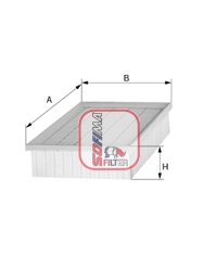 Filtru aer SOFIMA S 3167 A – PEOUGET | AutoRival