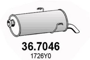 Toba esapament finala ASSO 36.7046 – PEOUGET | AutoRival