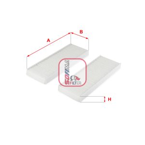 Filtru aer habitaclu SOFIMA S 3313 C – PEOUGET | AutoRival