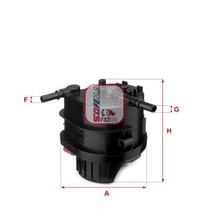 Filtru combustibil SOFIMA S 4015 NR – PEOUGET | AutoRival