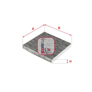 Filtru aer habitaclu SOFIMA S 4286 CA – PEOUGET | AutoRival