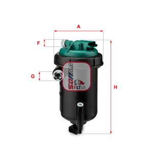 Filtru combustibil SOFIMA S 5148 GC – PEOUGET | AutoRival