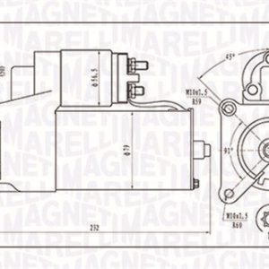 Electromotor MAGNETI MARELLI 063720373010 – PEOUGET | AutoRival
