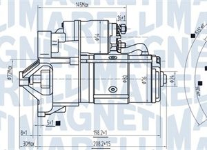 Electromotor MAGNETI MARELLI 063721416010 – PEOUGET | AutoRival