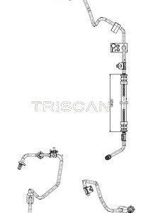 Furtun hidraulic sistem de directie TRISCAN 8516 28001 – PEOUGET | AutoRival