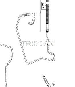 Furtun hidraulic sistem de directie TRISCAN 8516 28003 – PEOUGET | AutoRival