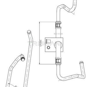 Furtun hidraulic sistem de directie TRISCAN 8516 28013 – PEOUGET | AutoRival
