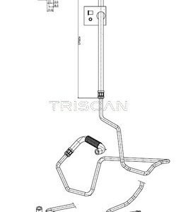 Furtun hidraulic sistem de directie TRISCAN 8516 28014 – PEOUGET | AutoRival