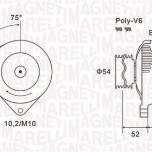 Alternator MAGNETI MARELLI 063731496010 – PEOUGET | AutoRival