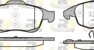 Set placute frana ROADHOUSE 21248.00 – PEOUGET | AutoRival