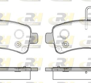 Set placute frana ROADHOUSE 21588.02 – PEOUGET | AutoRival
