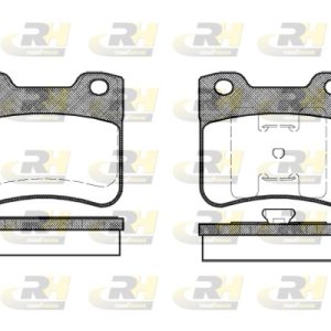 Set placute frana ROADHOUSE 2247.10 – PEOUGET | AutoRival